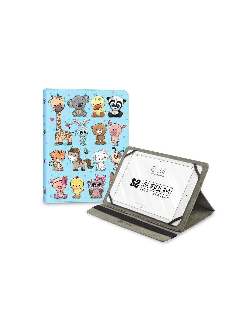Funda Subblim Trendy Case Animals para Tablets de 9.6'-11'