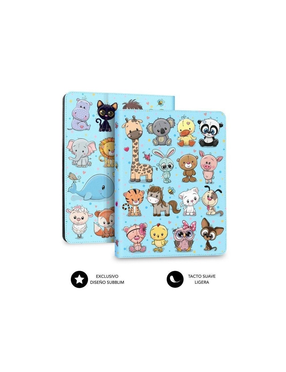 Funda Subblim Trendy Case Animals para Tablets de 9.6'-11'