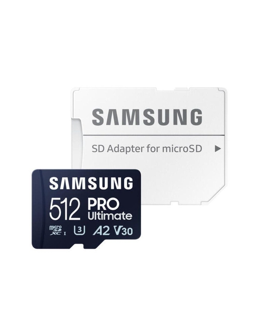 Tarjeta de Memoria Samsung Pro Ultimate 512GB microSD XC con Adaptador/ Clase 10/ 200MBs