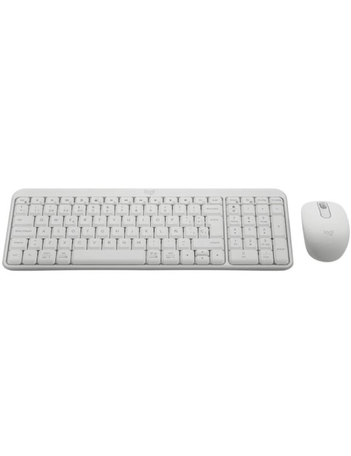 Teclado y Ratón Inalámbricos Logitech Wireless Combo MK250/ Blanco