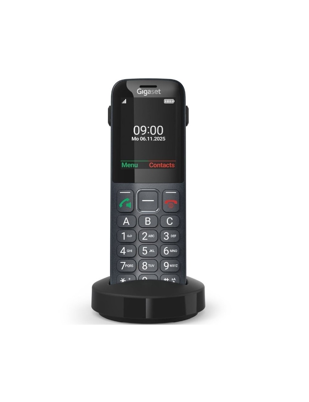 Teléfono Inalámbrico Gigaset Comfort 600 SIM/ Negro