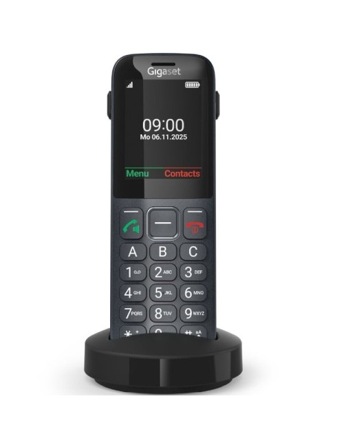 Teléfono Inalámbrico Gigaset Comfort 600 SIM/ Negro