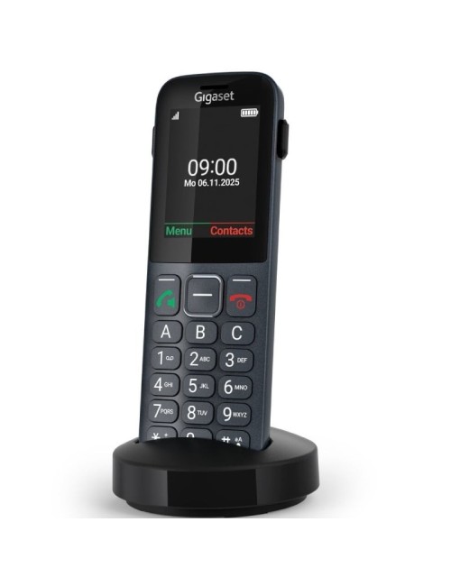 Teléfono Inalámbrico Gigaset Comfort 600 SIM/ Negro
