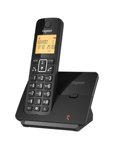 Teléfono Inalámbrico Gigaset Essential 300 DUO/ Negro