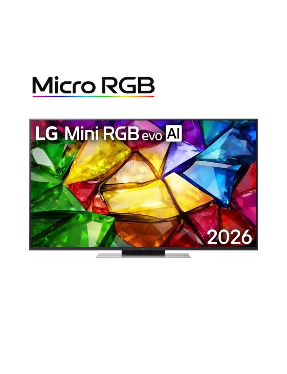 Televisor LG Micro RGB evo AI MRGB86 55MRGB86B6A 55'/ Ultra HD 4K/ Smart TV/ WiFi
