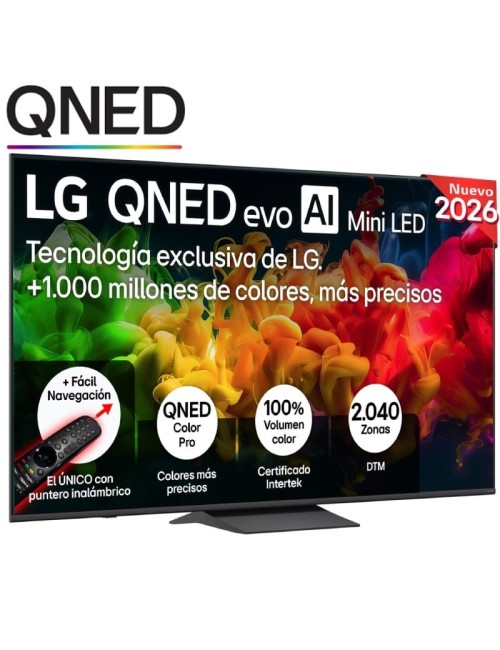 Televisor LG QNED evo AI QNED8EB Mini LED 55QNED8EB3B 55'/ Ultra HD 4K/ Smart TV/ WiFi