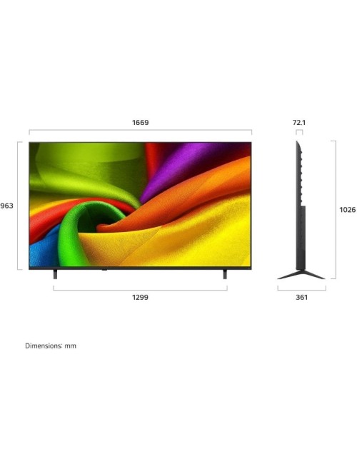Televisor LG NanoCell 75NU850B6LA 75'/ Ultra HD 4K/ Smart TV/ WiFi/ Negro