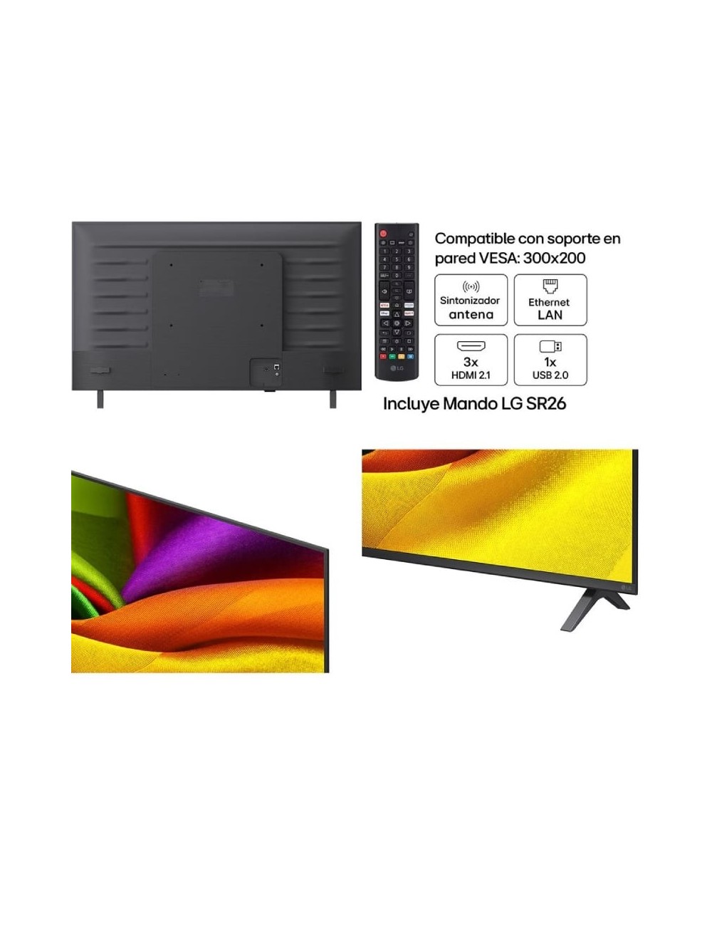 Televisor LG NanoCell 75NU850B6LA 75'/ Ultra HD 4K/ Smart TV/ WiFi/ Negro
