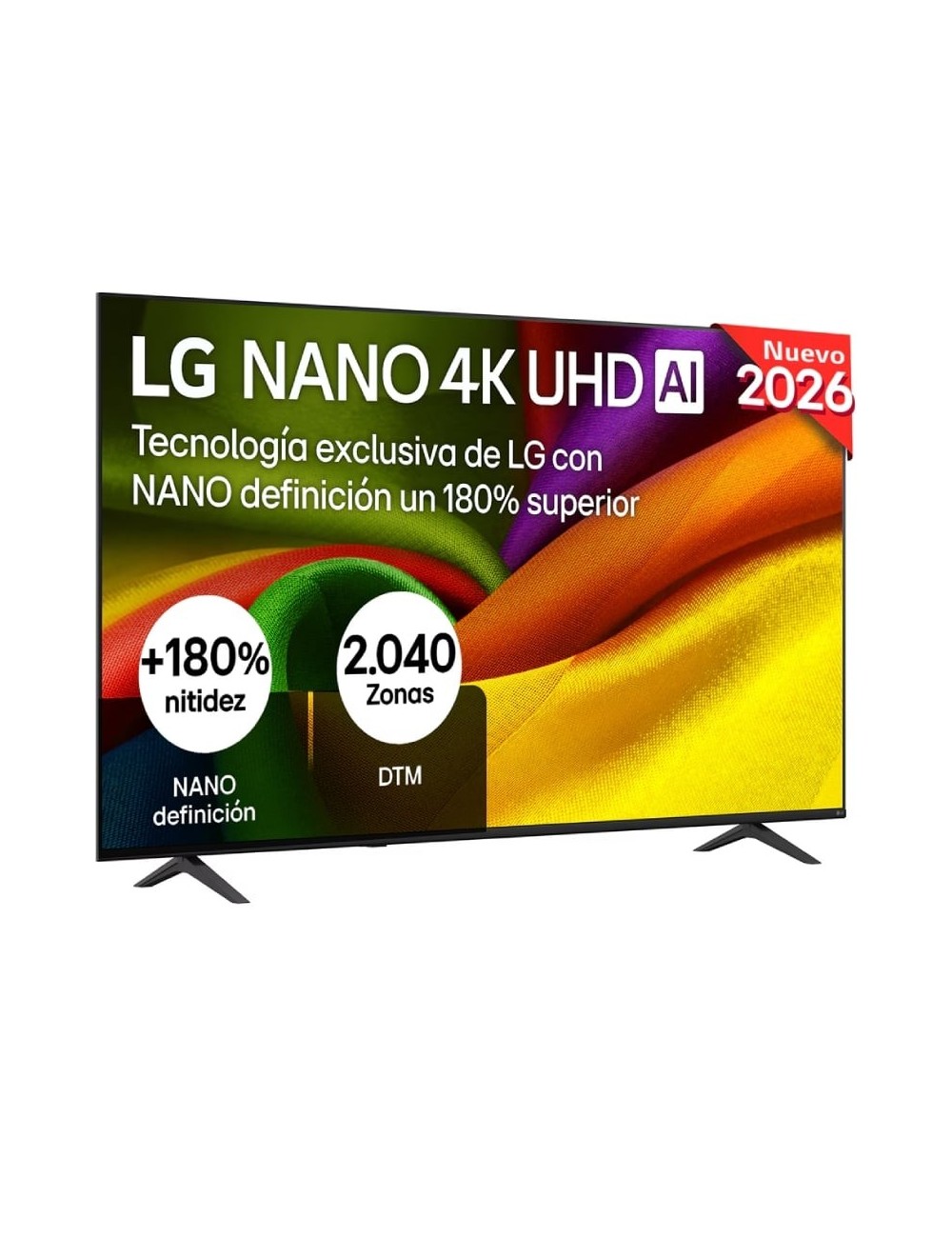 Televisor LG NanoCell 75NU8E0B3LA 75'/ Ultra HD 4K/ Smart TV/ WiFi/ Negro