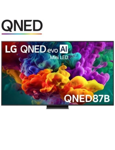 Televisor LG QNED evo AI QNED87 Mini LED 86QNED87B6A 86'/ Ultra HD 4K/ Smart TV/ WiFi