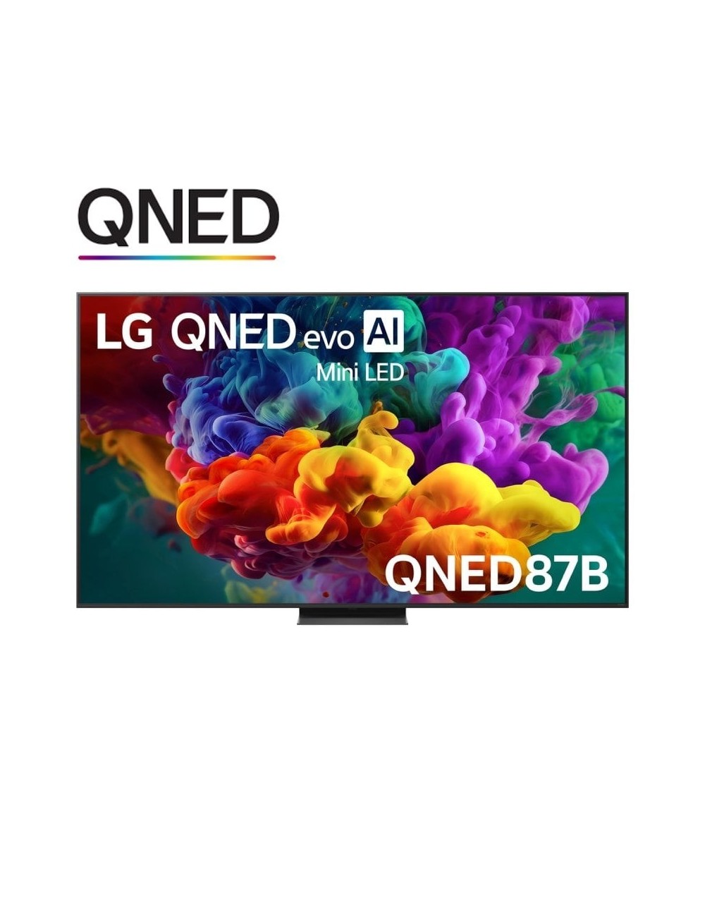 Televisor LG QNED evo AI QNED87 Mini LED 86QNED87B6A 86'/ Ultra HD 4K/ Smart TV/ WiFi