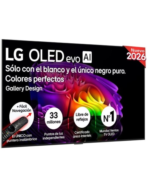 Televisor LG OLED Evo AI G6 OLED55G68LW 55'/ Ultra HD 4K/ Smart TV/ WiFi