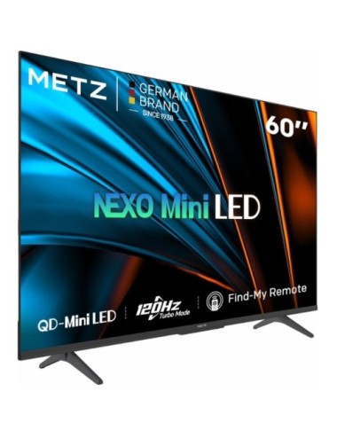 Televisor Metz QLED MiniLED 60MNH7030Z 60'/ Ultra HD 4K/ Smart TV/ WiFi