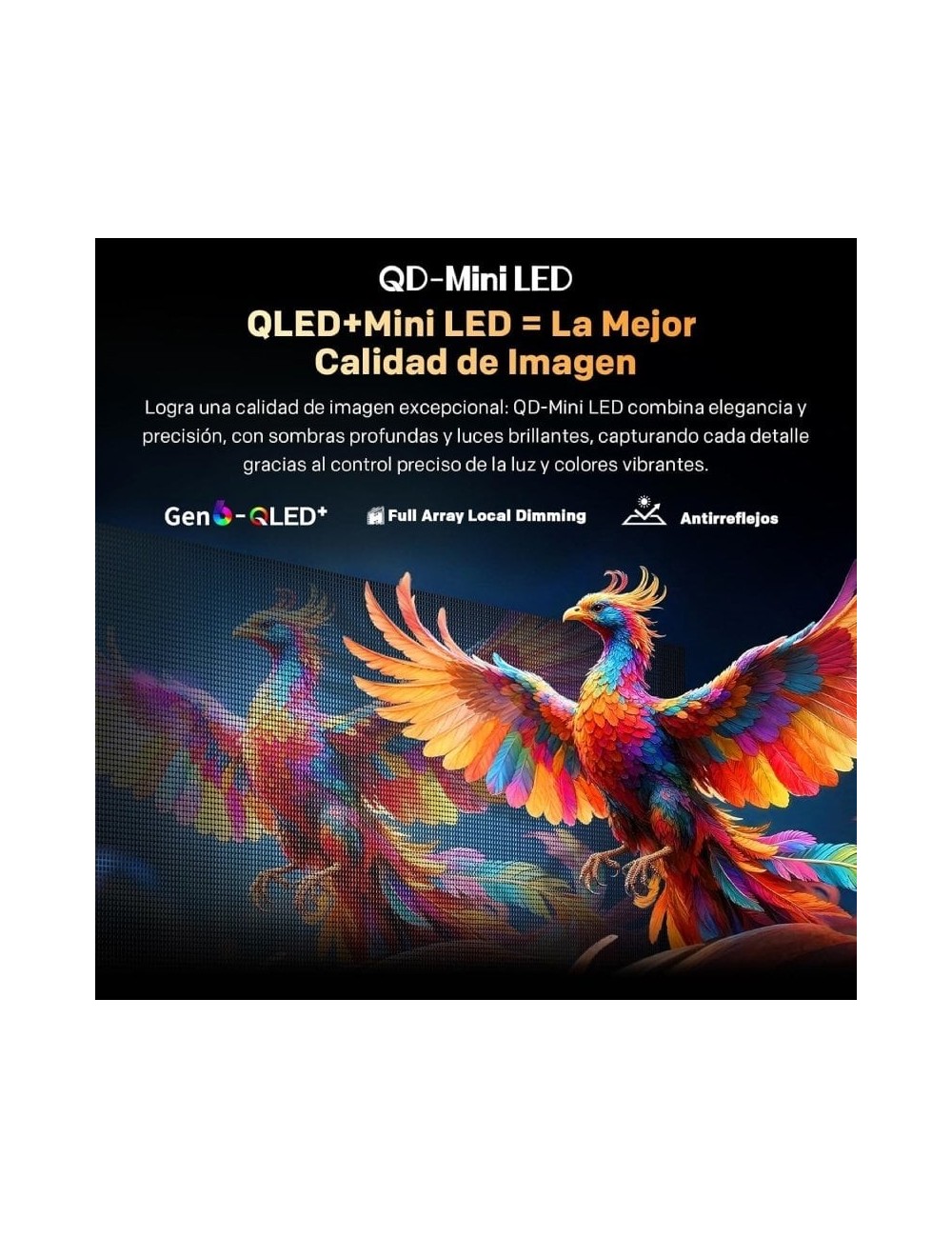 Televisor Metz QLED MiniLED 65MNH7000Z 65'/ Ultra HD 4K/ Smart TV/ WiFi