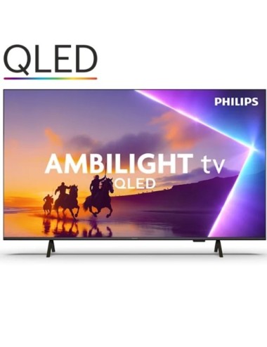 Televisor Philips QLED 55PUS8450 55'/ Ultra HD 4K/ Ambilight/ Smart TV/ WiFi