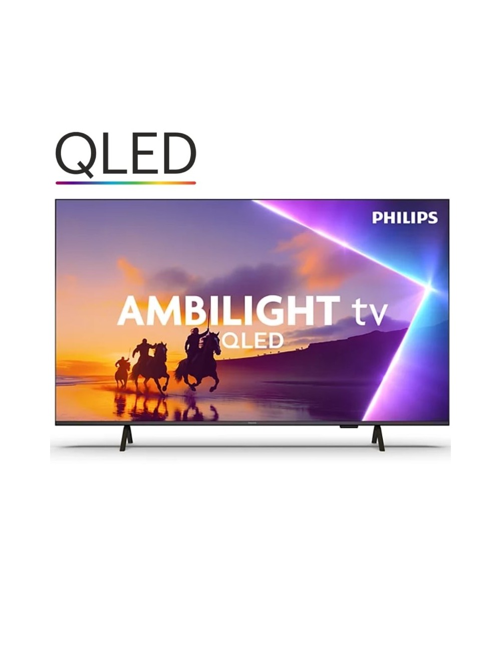 Televisor Philips QLED 55PUS8450 55'/ Ultra HD 4K/ Ambilight/ Smart TV/ WiFi