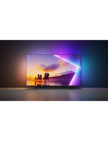 Televisor Philips QLED 55PUS8450 55'/ Ultra HD 4K/ Ambilight/ Smart TV/ WiFi