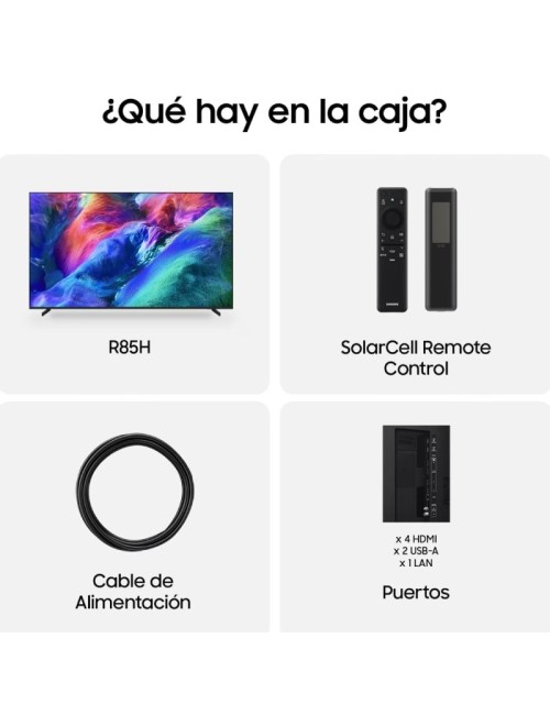 Televisor Samsung Micro RGB Vision AI R85H TMR55R85HAU 55'/ Ultra HD 4K/ Smart TV/ WiFi