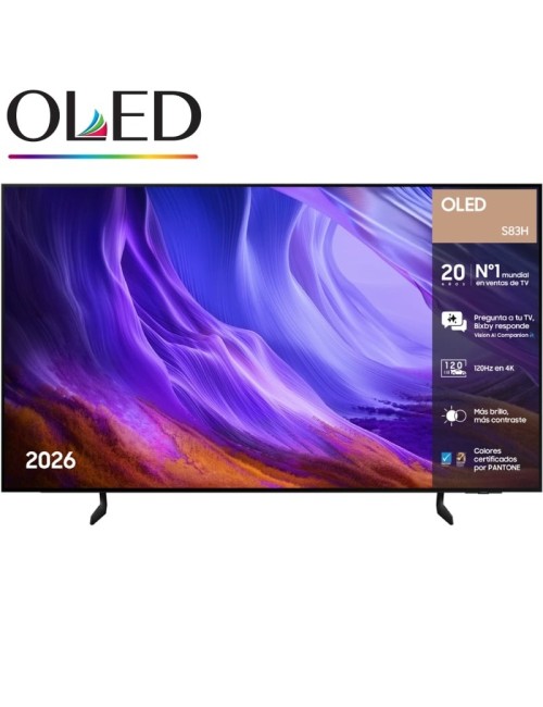 Televisor Samsung OLED S83H TQ55S83HAE 55'/ Ultra HD 4K/ Smart TV/ WiFi