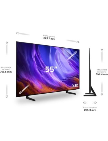 Televisor Samsung OLED S83H TQ55S83HAE 55'/ Ultra HD 4K/ Smart TV/ WiFi