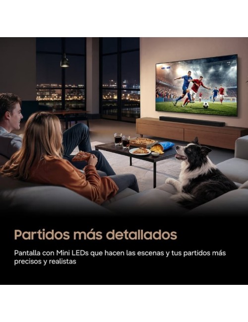 Televisor Samsung Mini LED M72H 43'/ Ultra HD 4K/ Smart TV/ WiFi