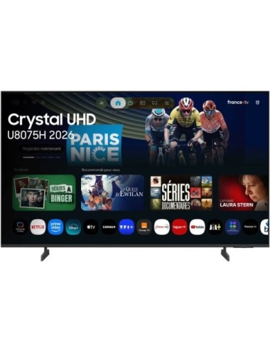 Televisor Samsung Crystal 4K AI U8075H 43'/ Ultra HD 4K/ Smart TV/ WiFi