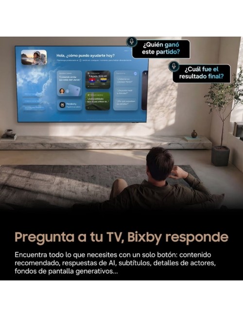 Televisor Samsung Mini LED M73H 75'/ Ultra HD 4K/ Smart TV/ WiFi