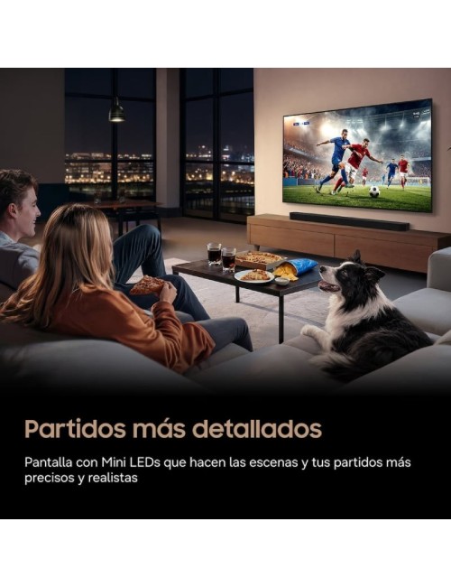 Televisor Samsung Mini LED M73H 75'/ Ultra HD 4K/ Smart TV/ WiFi
