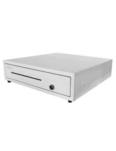 Pack Approx appPOSPACK4180WH Cajón Portamonedas/ Impresora Térmica/ Lector de Códigos y Rollos Térmicos