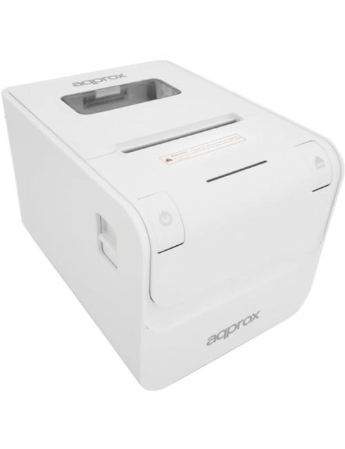 Pack para TPV Approx appPOSPACK3380WH-2D/ Cajón Portamonedas + Impresora Térmica de Tickets + Lector de Códigos + Rollos Térmico