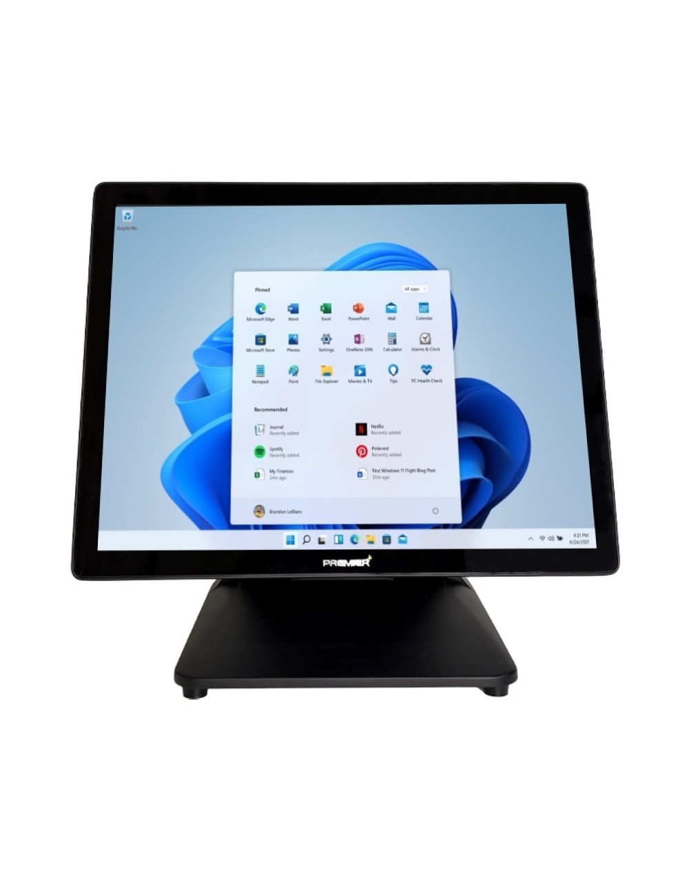 TPV Premier SQ-200 W Intel J6412/ 8GB/ 128GB SSD/ 15.6'/ Táctil/ WiFi/ Win11 IoT