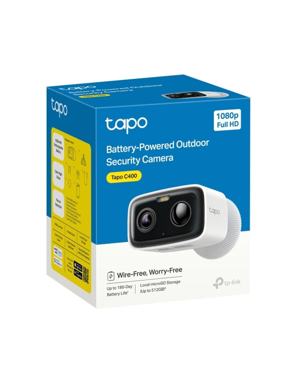 Cámara de Videovigilancia TP-Link Tapo C400/ Visión Nocturna/ Control desde APP