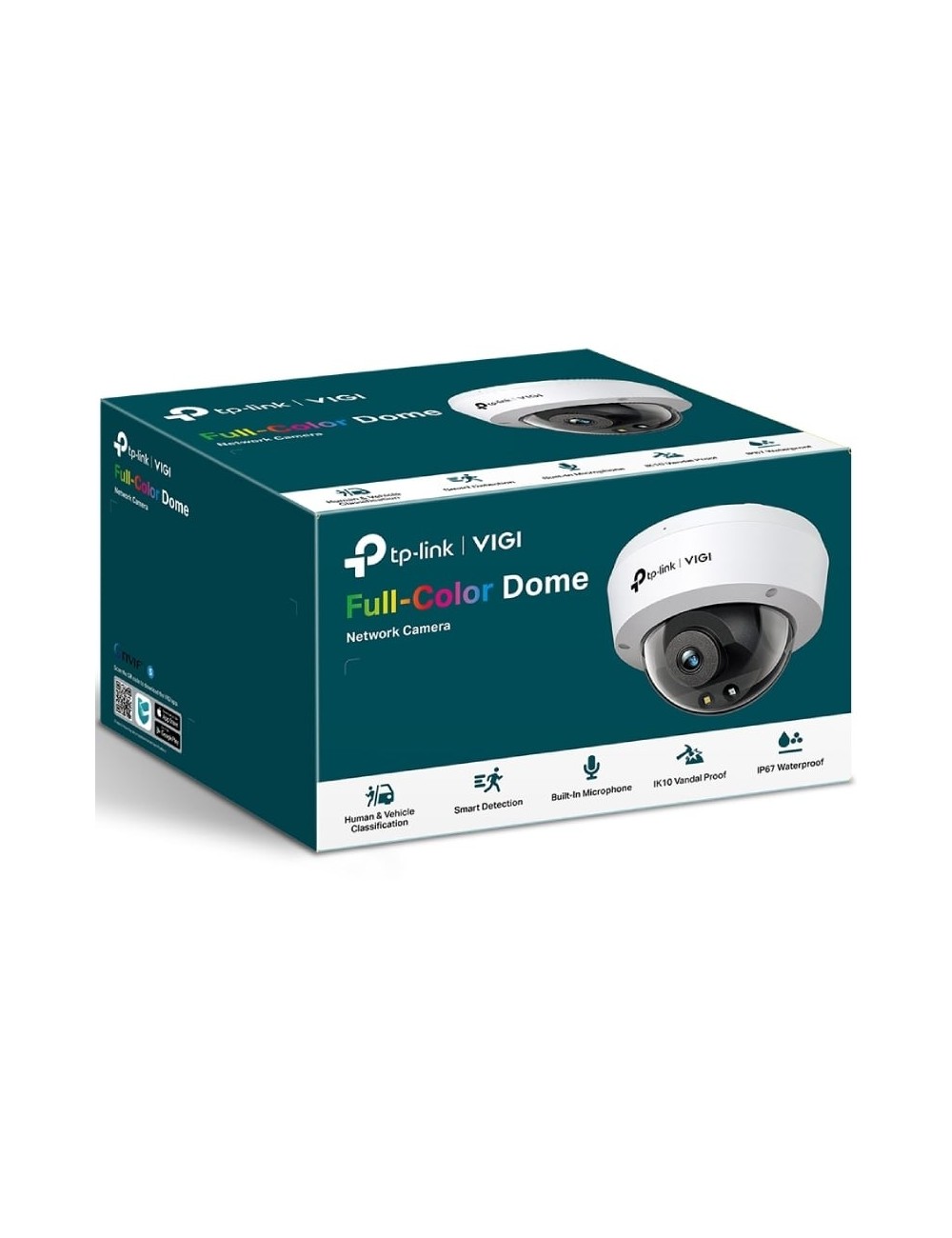 Cámara de Videovigilancia TP-Link VIGI C240 4mm/ 360º/ Visión Nocturna/ Control desde APP