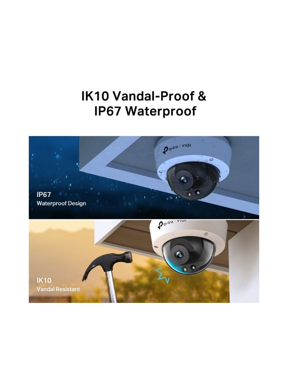 Cámara de Videovigilancia TP-Link VIGI C240 4mm/ 360º/ Visión Nocturna/ Control desde APP