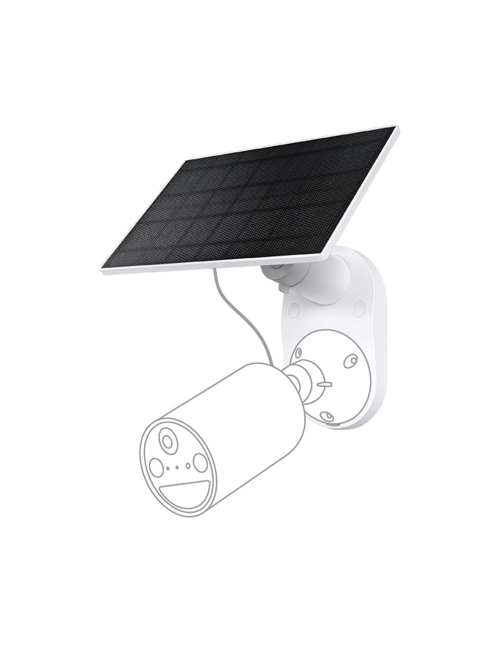 Panel Solar para Cámara de Vigilancia TP-Link TAPO A201/ 2.5W/ Compatible con Baterías Tapo (no incluida)