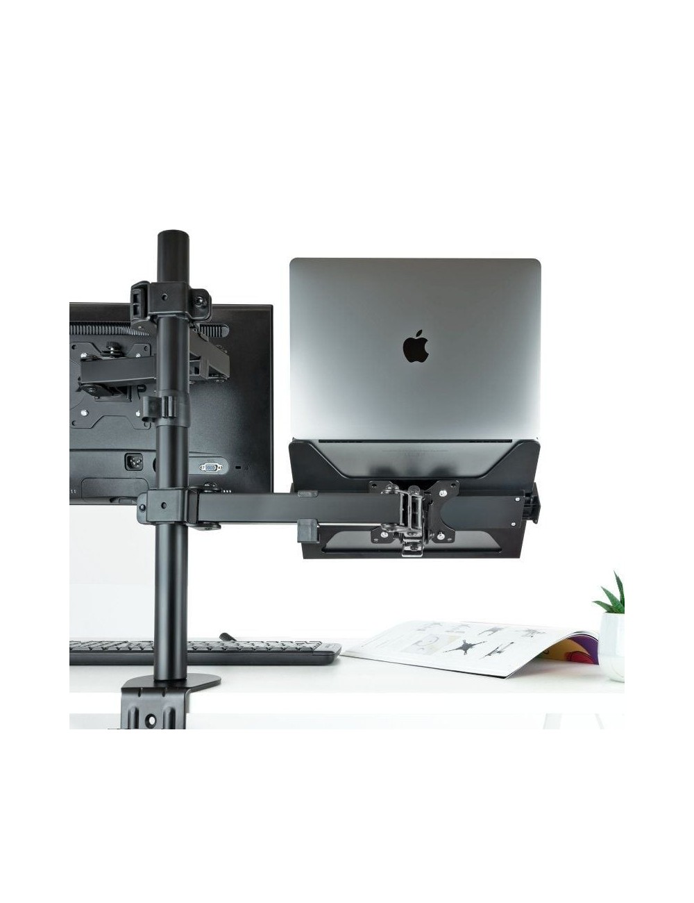 Soporte TooQ TQLH1117-B para Portátiles hasta 17.3'/ Hasta 9Kg