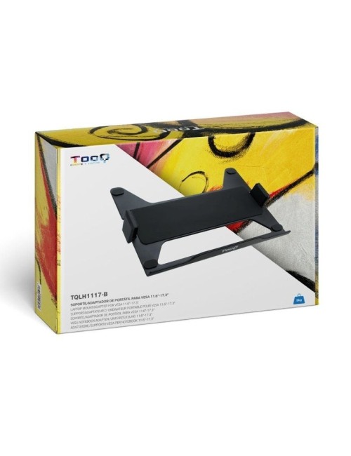 Soporte TooQ TQLH1117-B para Portátiles hasta 17.3'/ Hasta 9Kg