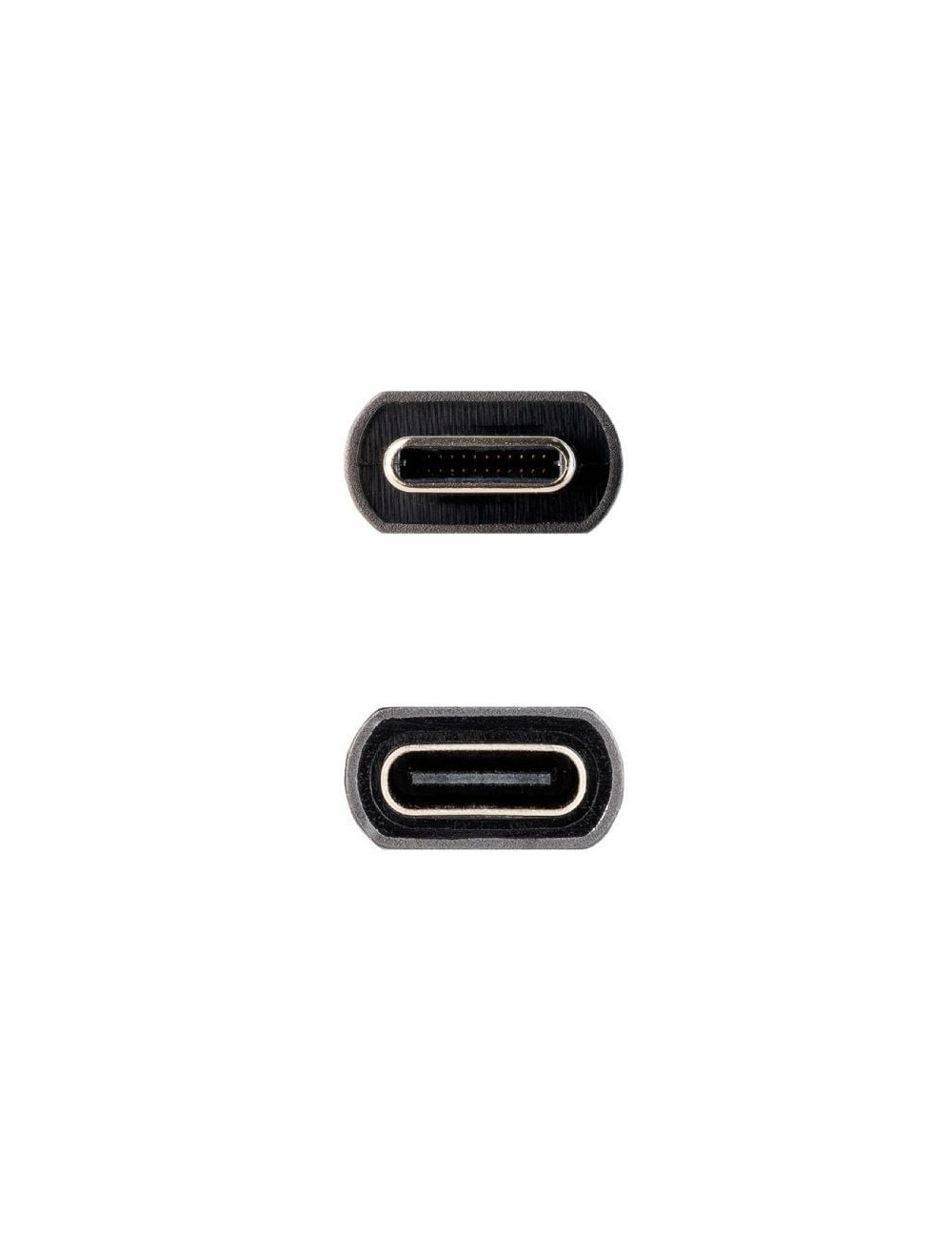 Cable Alargador USB 3.2 Nanocable 10.01.4401-L150/ USB Tipo-C Macho - USB Tipo-C Hembra/ 1.5m/ Negro