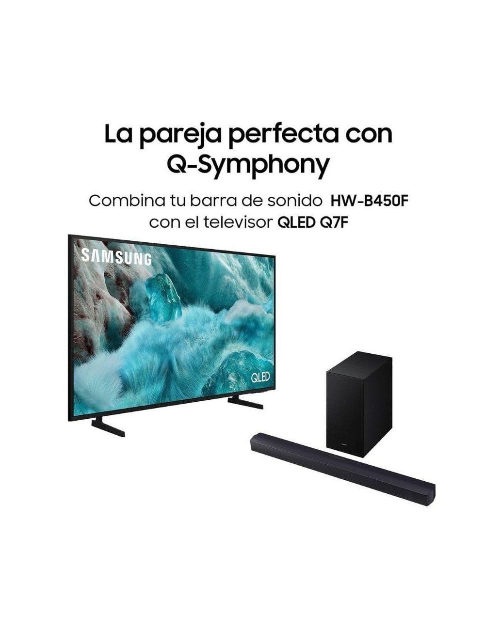 Barra de Sonido con Bluetooth Samsung B450F Serie B 2.1 2025/ 2.1