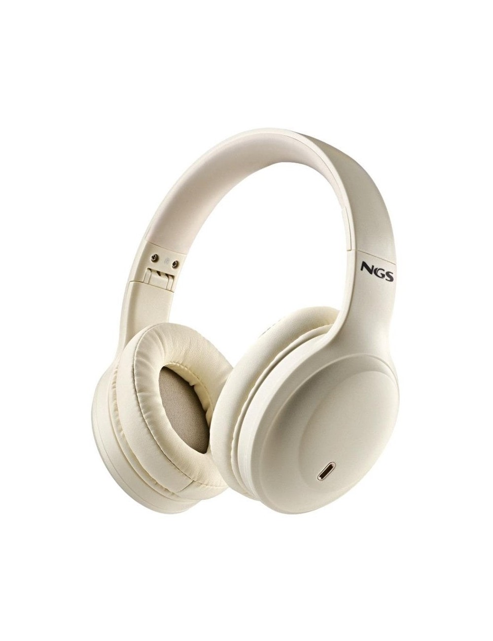 Auriculares Inalámbricos NGS Artica Glacier/ con Micrófono/ Bluetooth/ Beiges