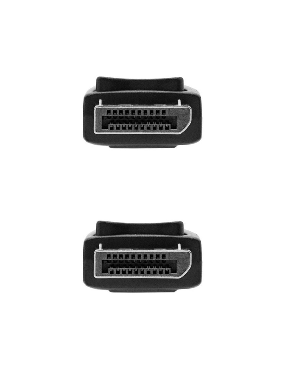 Cable DisplayPort Nanocable 10.15.2702/ DisplayPort Macho - DisplayPort Macho/ 2m/ Negro