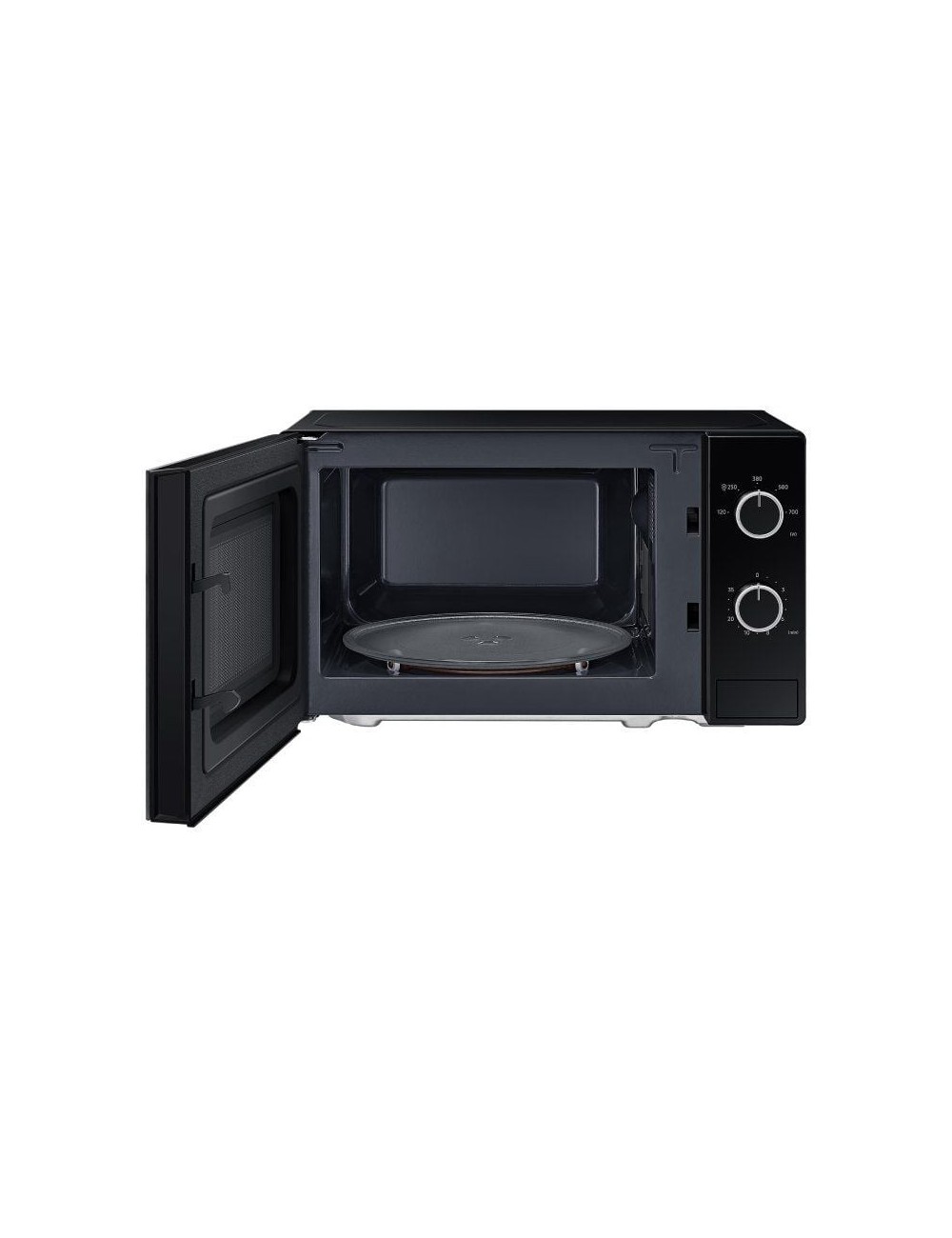 Microondas Samsung MS20A3010AL/ 700W/ Capacidad 20L/ Negro