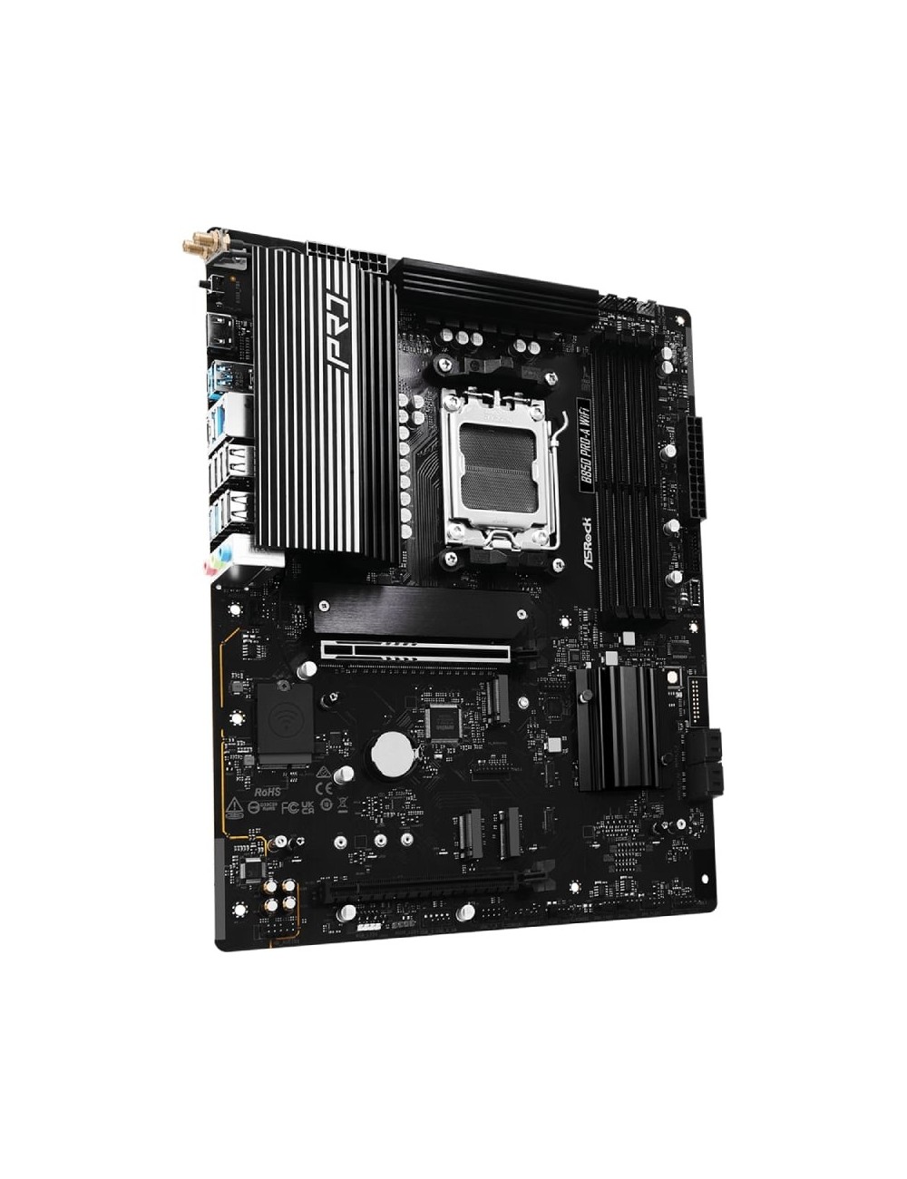 Placa Base Asrock B850 PRO-A WIFI/ DDR5/ PCIe 5.0/ Socket AM5