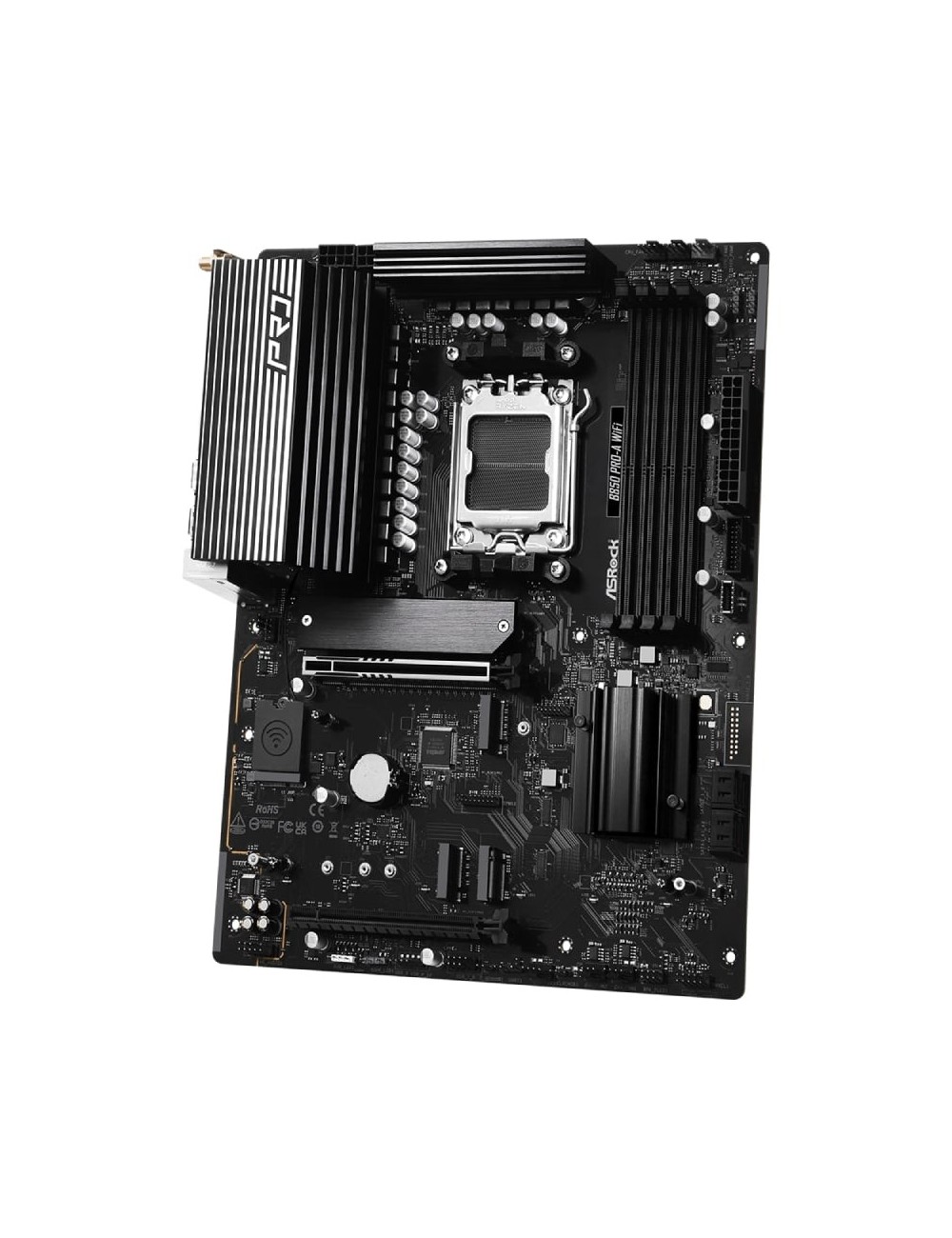Placa Base Asrock B850 PRO-A WIFI/ DDR5/ PCIe 5.0/ Socket AM5