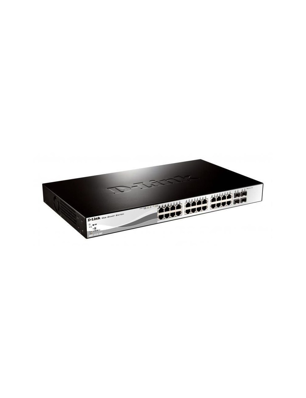 Switch D-Link DGS-1210-28P 28 Puertos RJ45/ 10/100/1000/ SFP/ PoE