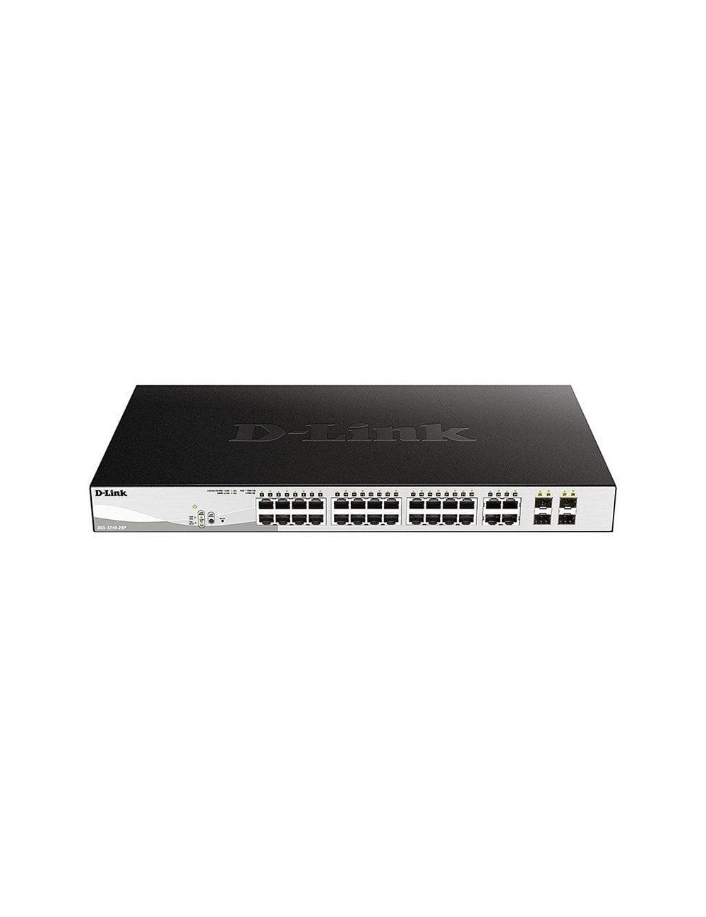 Switch D-Link DGS-1210-28P 28 Puertos RJ45/ 10/100/1000/ SFP/ PoE