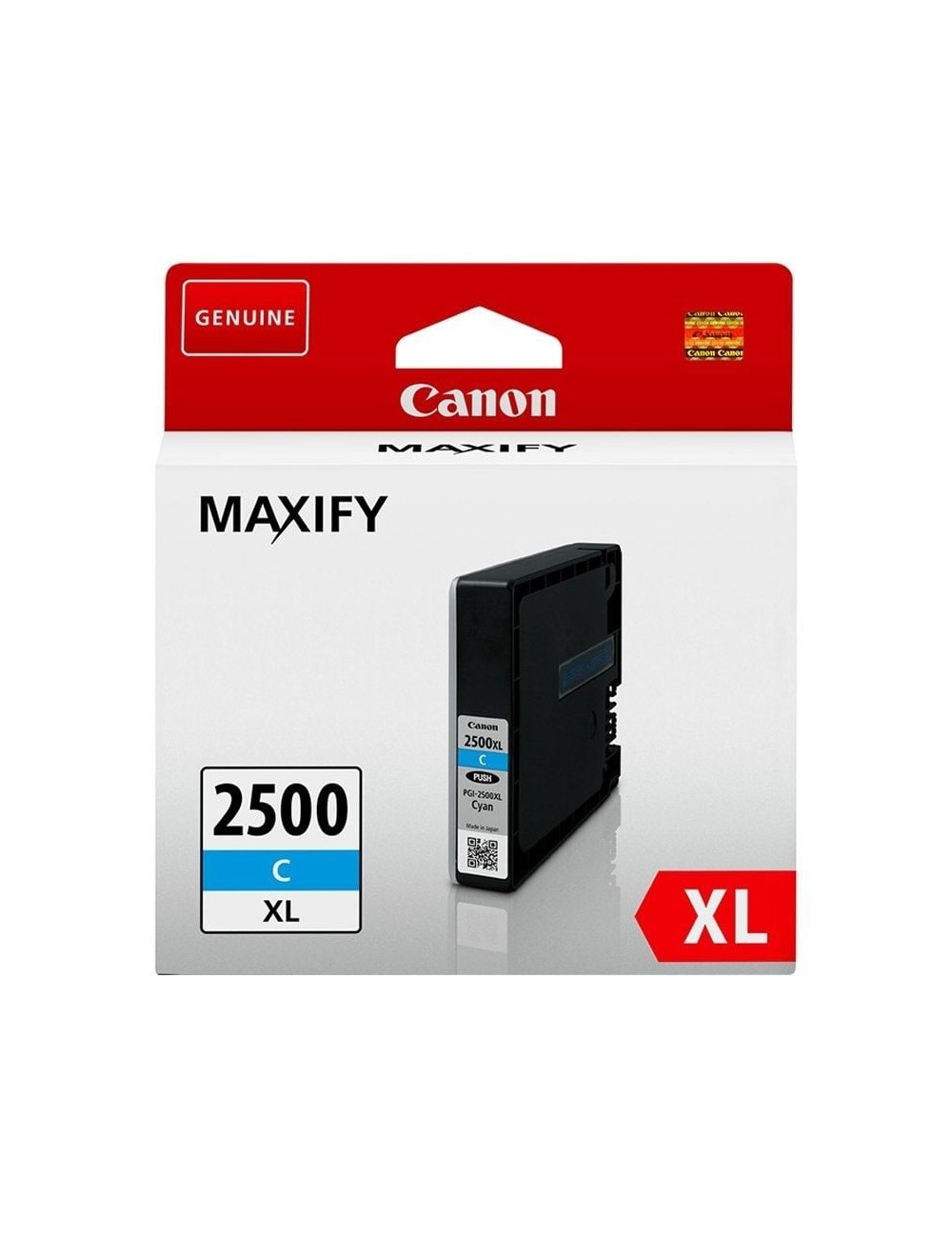Cartucho de Tinta Original Canon PGI-2500XL Alta Capacidad/ Cian