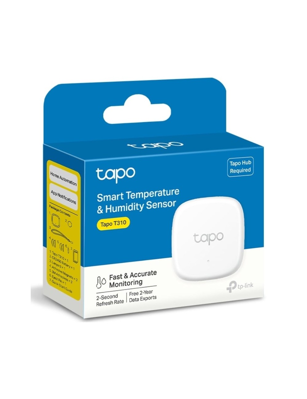 Sensor de Temperatura y Humedad TP-Link Tapo T310/ Requiere Hub Inteligente