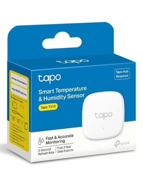 Sensor de Temperatura y Humedad TP-Link Tapo T310/ Requiere Hub Inteligente