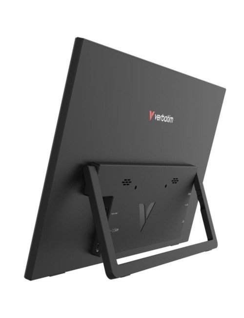 Monitor Portátil Verbatim Non-Touch Light 15.6'/ Full HD/ Multimedia/ Negro